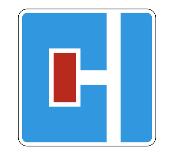 Дорожный знак 6.8.3 Тупик